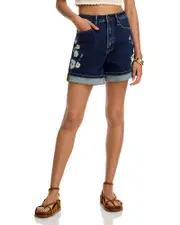 Driftwood Aria X Daisy Bee Daze Denim Shorts