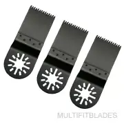 3 x 1-3/8" Japan Tooth Oscillating Saw Blades-fits older Fein Multimaster models