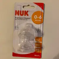 在飛比找蝦皮購物優惠-NUK寬口徑奶嘴 初生型-中圓洞