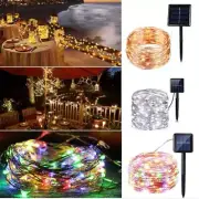 100-200 LED Solar Power String Fairy Lights Garden Outdoor Party Christmas Lamp