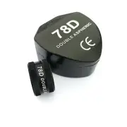 78D Lens For Ophthalmology Diagnose With Black Color Box