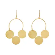 Cocoon Earrings in Sterling Silver with Matt Finish - Elegant Jewellery in Australia