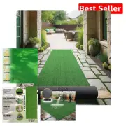 Customizable 22" x 20' Artificial Turf Rug | Stain Resistant & Lightweight