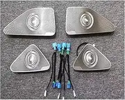 64 Color Colorful Luminescent Door Speaker Cover Compatible with Mercedes Benz S-Class - W223 2021-2022 Without Programming