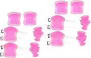 BESPORTBLE Sets Boys and Girls Sports Protective Gear Set Elbow Pads Wrist Guards Pads for Skating Lightweight Ventilated Adjustable Straps Boy Girl-Friendly