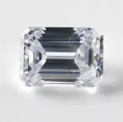 20pcs 3x5~10x12mm White Emerald Cut loose cz stone cubic zirconia gemstone