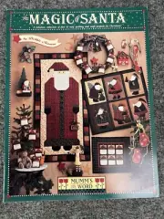 New Debbie Mumm The Magic Of Santa Quilt Designs Patterns Book BK-1