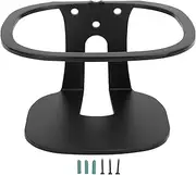 Wall Mount Bracket Aluminum Alloy Durable Sturdy Speaker Shelf for Revolve Plus Kettle Metal Speaker Lightweight Proof Sandblasted Triangular Support Design (黒)