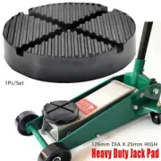 Universal Car Cross Slotted Frame Rail Floor Jack Rubber Pad Adapter Jack Pads