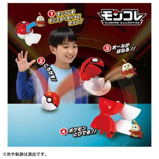 ☆勳寶玩具舖【現貨】TAKARA TOMY 精靈寶可夢 神奇寶貝 POKEDEL-Z 精靈球 (呆火鱷 FUECOCO)