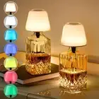 2 Pack Wireless Bottle Lamp Shades, 3000K/4500K/6500K & RGB Mode, Dimmable Wine