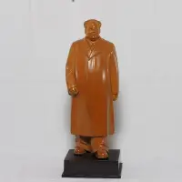 在飛比找Yahoo!奇摩拍賣優惠-文革時期 黃楊木雕人物 毛澤東