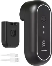 Rechargeable Electric Can Opener - One Touch, Side Cut, Black