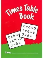 SHOP AT 247 A6 Exercise Book with Times Table Cover