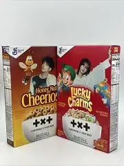 LIMITED EDITION TxT K-POP TOMORROW X TOGETHER BAND CEREAL Lot Lucky Cheerios