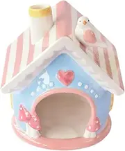 Generic Hamster Hideout Cage Accessories Decoration Colorful Animal Nest Play and Rest for Gerbils Squirrels Mouse Dwarf Hamster