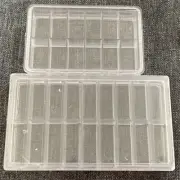 For Watch Screws Tiny Parts Storage Box Plastic Watch Repair Parts Container
