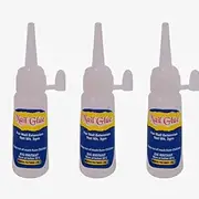 BEAUTRISTRO Nail Glue For Artificial Nail Artificial Nail Glue Waterproof Nail Glue For Acrylic nails Professional Nail Art Glue For Fake/False Nails- (package contains 3pcs nail glue of 3grm)