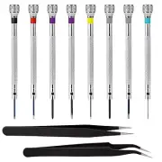 8 Pieces Professional Watch Screwdriver Set Micro Precision Watchmaker Screwdri