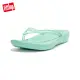 【FitFlop】iQUSHION TRANSPARENT FLIP-FLOPS輕量人體工學夾腳涼鞋-女(水藍綠)