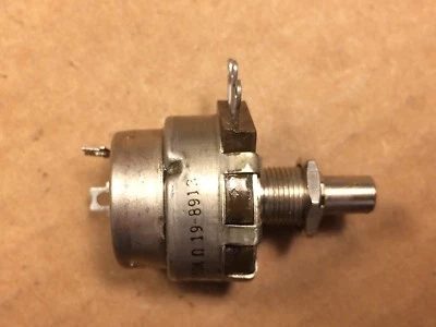 NOS Vintage Clarostat 250k ohm Potentiometer 1989 w/ Power Snap Switch (Qty Avai