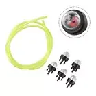 5 Primer Bulb + Fuel Line Kit For For Stihl For Talon Strimmer Brushcutter