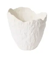 E Style Pandya Vessel Porcelain Flower Vase Centerpiece Home Decor 27cm Ivory