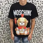 李德精品👉 MOSCHINO 羅馬 戰士熊 莫斯奇諾  羅馬戰士熊 男女可穿短T