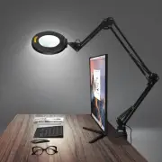 Magnifying Glass with Light 12X Magnifier Desk Lamp Close Work Up for Desktop...