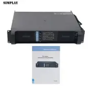 FP6000Q Switching Professional Power Amplifier with Four-channel PA Speakers