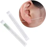 Waour 240 PCS Ear Hole Floss Earrings Hole Cleaner Piercing Aftercare Cleaner Ear Cleaning Line Ear Care Tools