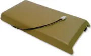 1984-1987 Corvette Center Console Compartment Door Lid Saddle Tan + Light C4 NEW