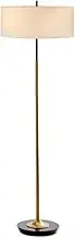 Floor Lamp Stand Reading Gold Metal Fabric Modern Lighting Decoration Home Decor