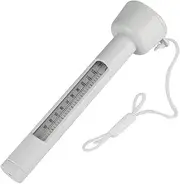Floating Pool Thermometer with LED Display, IP68 Water Proof Mini Temperature for Aquariums/Hot Tubs/Ponds (32°F-122°F Range, Shatterproof ABS)