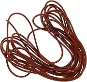 DOITOOL 1 Roll DIY Leather Cord for Bracelet Making Vintage Cowhide Rope Soft Flexible Material for Creative Jewelry Craft Projects