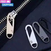 4Ps Universal Zipper Pull-Tab Replacement Kit Durable Metal Zip Slider Extenders