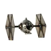 Sugarpost Metal Mini Gnome Be Gone Star Wars Tie Fighter Metal Art Sculpture
