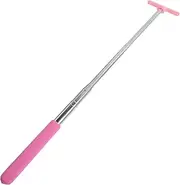 NOLITOY Car Rearview Mirror Wiper Vehicle Window Tint Squeegee Car Decor Tire Shine Kit Vent Windshield Car Accessories Auto Car Vacuum Cleaner Mop Car Cleaning Detailing Wow Plastic Pink