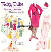 VINTAGE 1965 PATTY DUKE PAPER DOLL ~WHITMAN~ PRETTY RARE UNCUT LASER REPRODCTION
