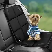 1 PC Waterproof Car Seat Protector Anti Slip Mesh Storage Pockets Seat Covers Leather Reinforced Corners Thick Pad Back