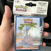 Ultra Pro Gaming Sleeves Deck Protector Pokemon Lapras Seaside Design 65 Ct Pak