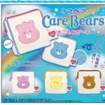 日本扭蛋 CAREBEARS小物收納包 零錢包 現貨 彩色小熊  小物包 黃色