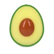 Nuby Avocado Slice All Silicone Teether Textured Surface Easy to Grasp ring