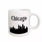 3dRose Chicago City Skyline Mug