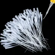 200 Pcs Glue Micro-Tips Plastic Glue Bottle Tips Glue Extender Precision