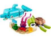 [Lego] Dolphin and Turtle