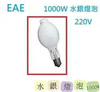 在飛比找樂天市場購物網優惠-〖EAE/預購品〗 含稅 1000W水銀燈泡 220V 免安