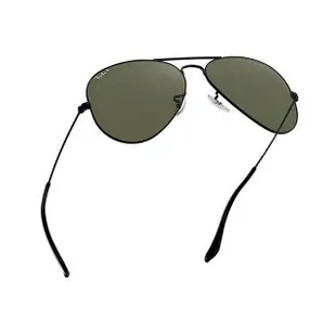 Ray Ban 雷朋 飛行員偏光太陽眼鏡 RB3025 002/58 58mm 黑框偏光墨綠鏡片 公司貨