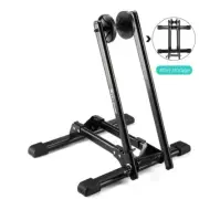 WEST BIKING Foldable Bike Stand Bicycle Floor Ground Parking Holder Storage Rack