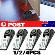 Portable Door Stop Alarm Home Travel Wireless Security System Alert Burglar Safe